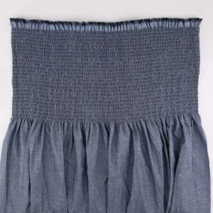 Smocking Cotton Voile - BLUES FEST  - 004 - Medium Blue