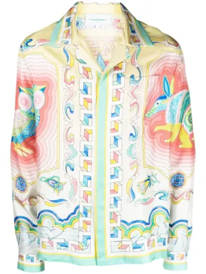 Souvenir silk shirt