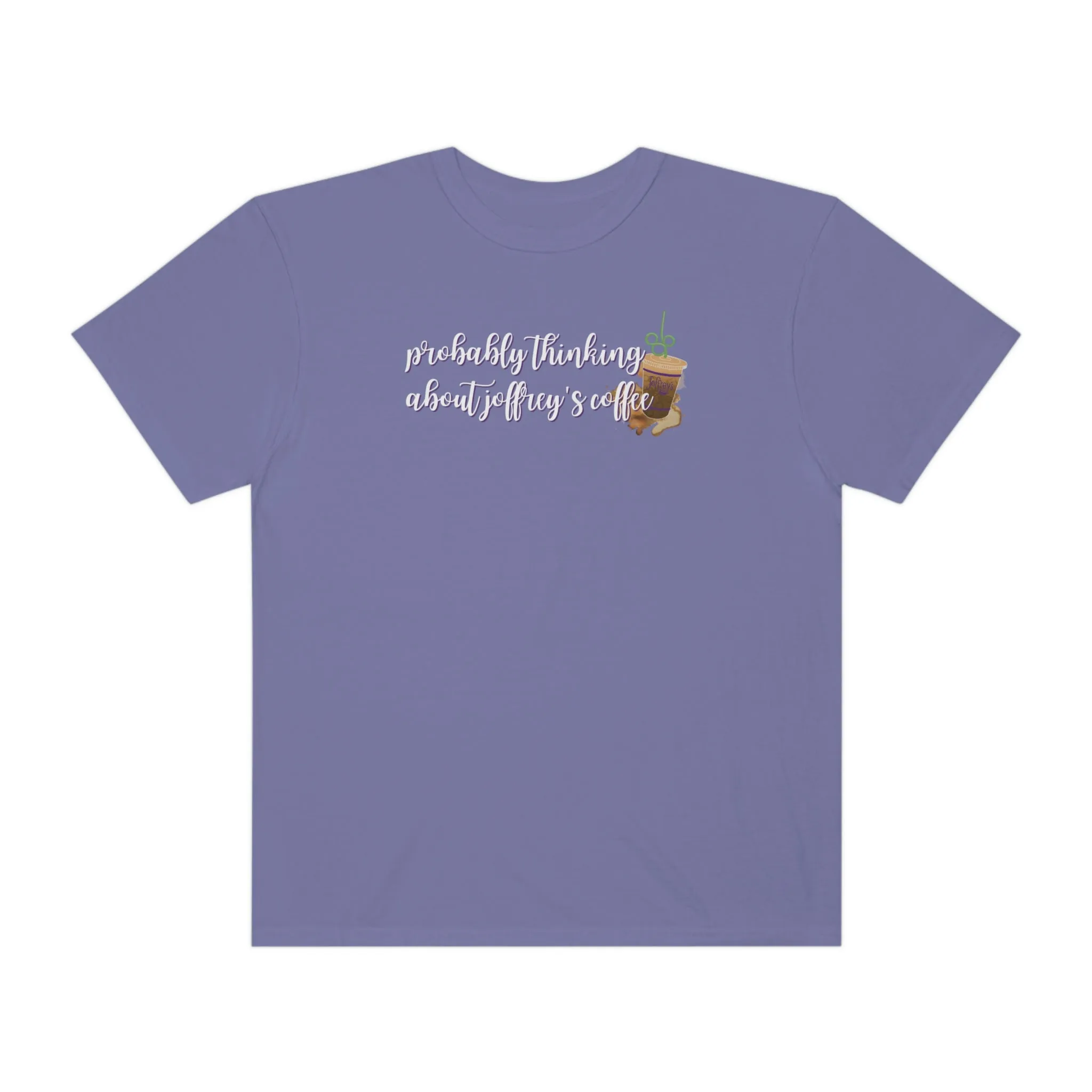 Thinking About Coffee - Comfort Colors Unisex Tee
