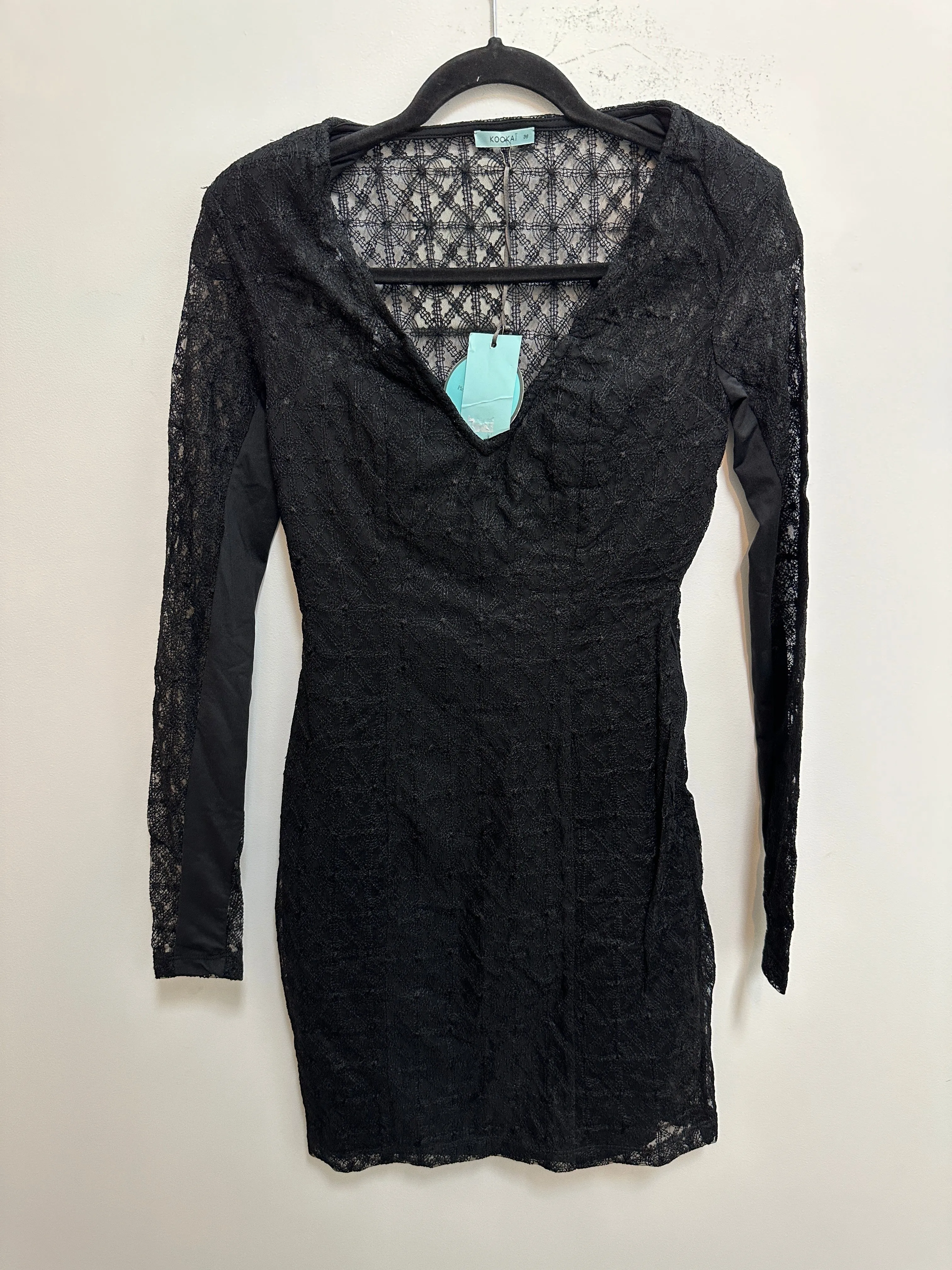 Toledo Vee Black Lace Dress
