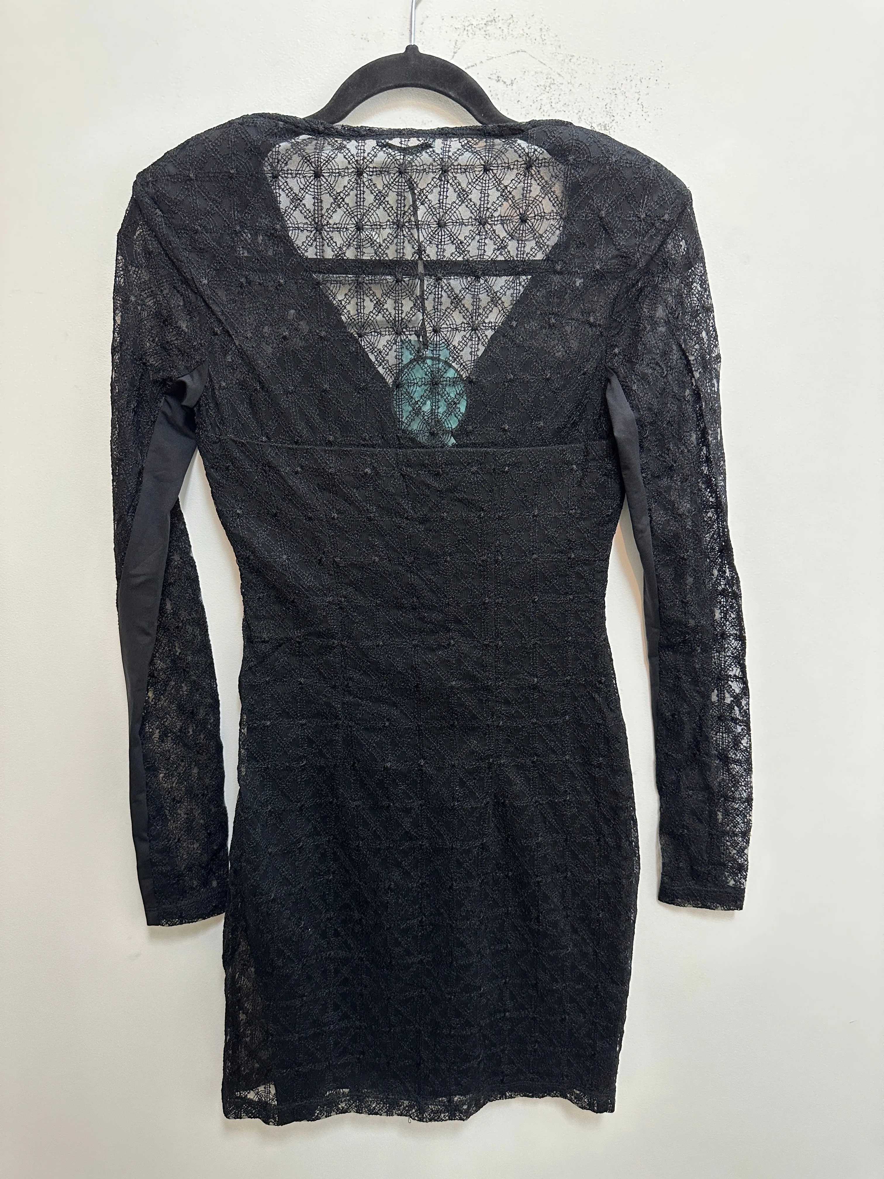 Toledo Vee Black Lace Dress