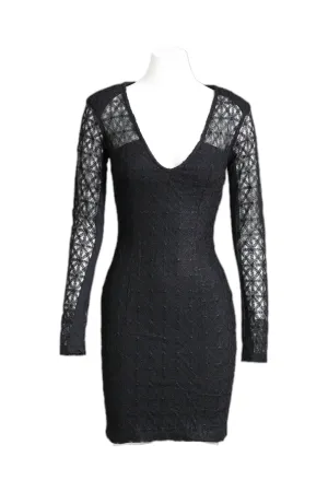 Toledo Vee Black Lace Dress