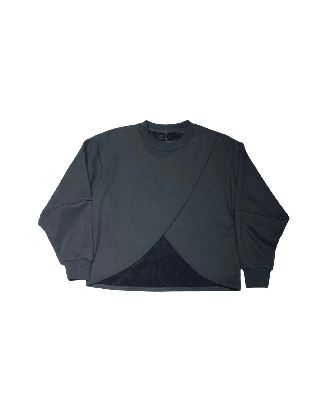 [ULTRALUX] Weekender Cross overSweatshirt - Black