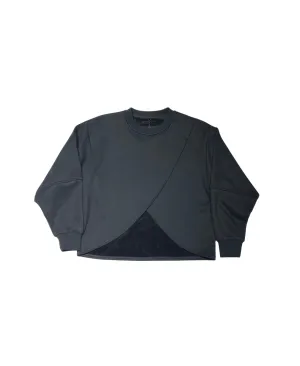 [ULTRALUX] Weekender Cross overSweatshirt - Black