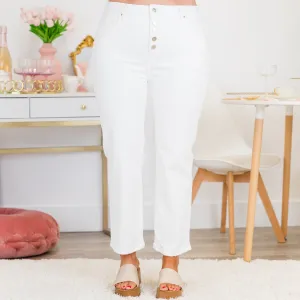 Way Too Cool Jeans, White